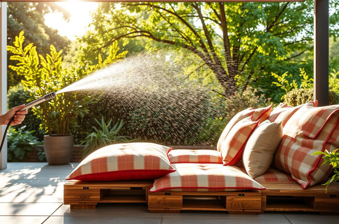 coussin palette