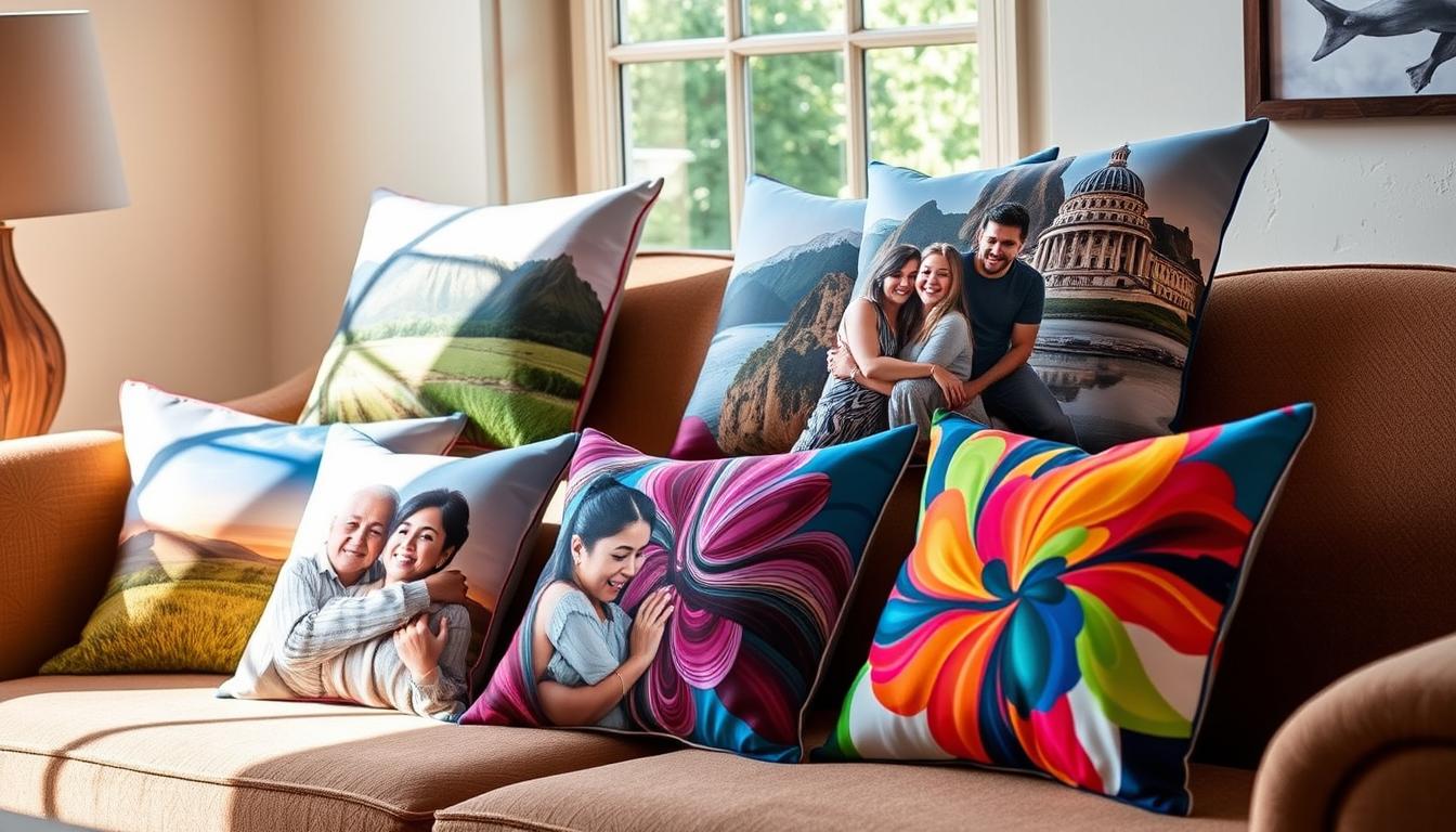 Coussins personnalisés