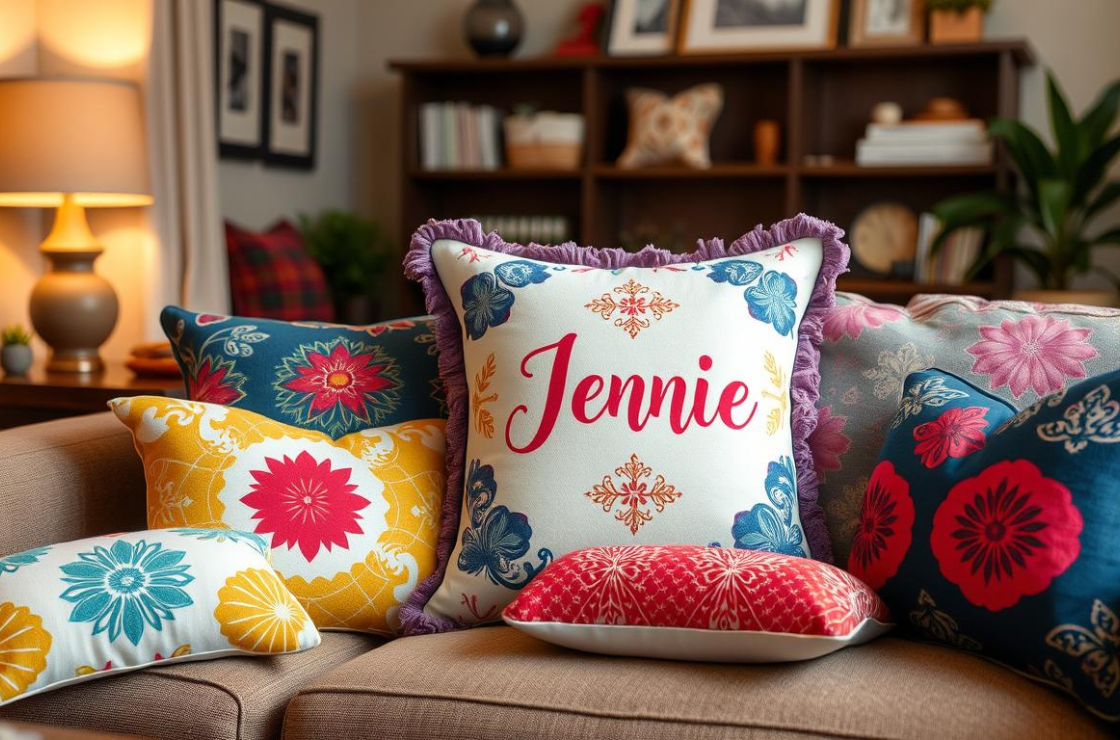 Coussin personnalisé