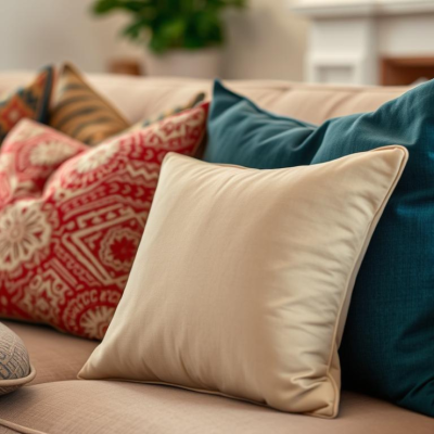 Coussins canapé : mélangez les couleurs et motifs avec style